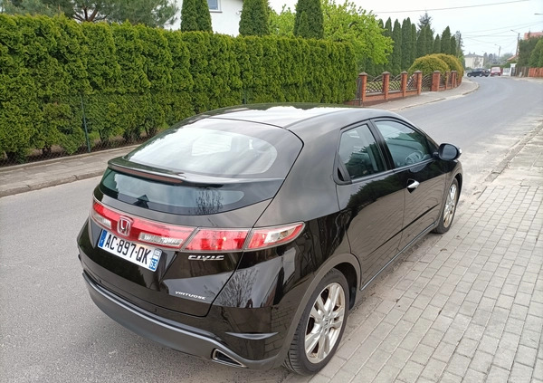 Honda Civic cena 17500 przebieg: 230000, rok produkcji 2009 z Tuliszków małe 46